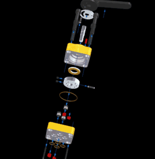 ENERPAC 10000 PSI阀门三维建模图纸 igs格式
